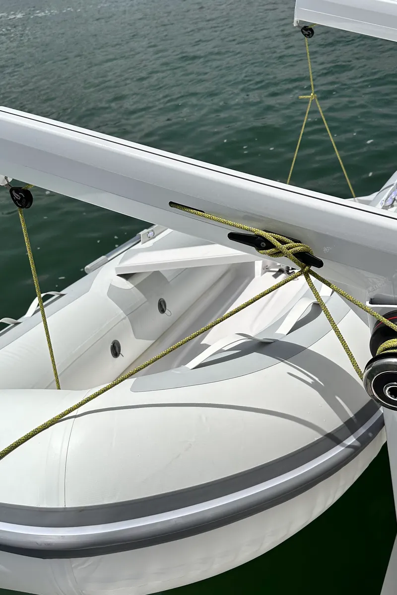 Manalua, a Aventura 37 catamaran at Valencia, Spain