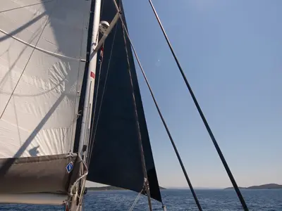 Whale Symphony, a Bavaria Nautitech 40 open NEW catamaran at Tribunj, Croatia