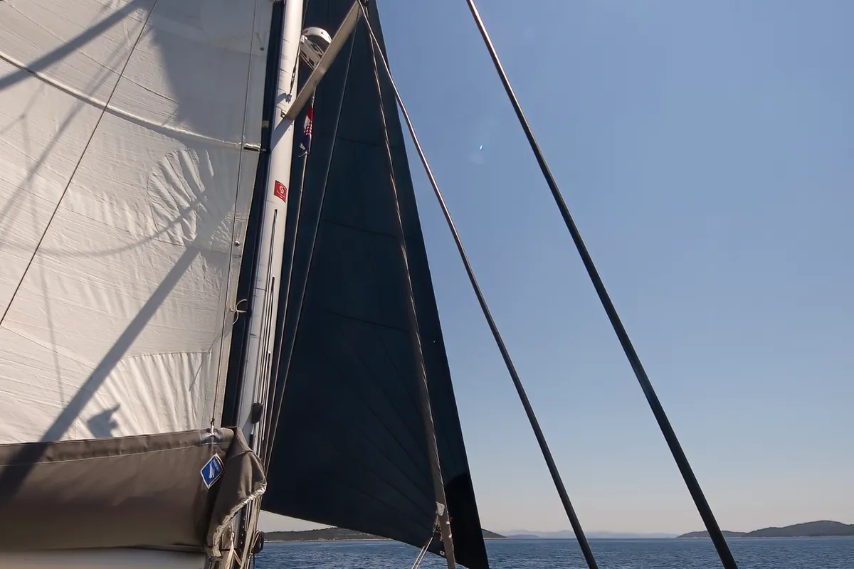 Whale Symphony, a Bavaria Nautitech 40 open NEW catamaran at Tribunj, Croatia