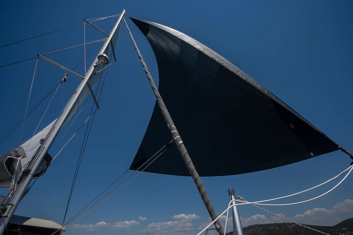 Whale Symphony, a Bavaria Nautitech 40 open NEW catamaran at Tribunj, Croatia