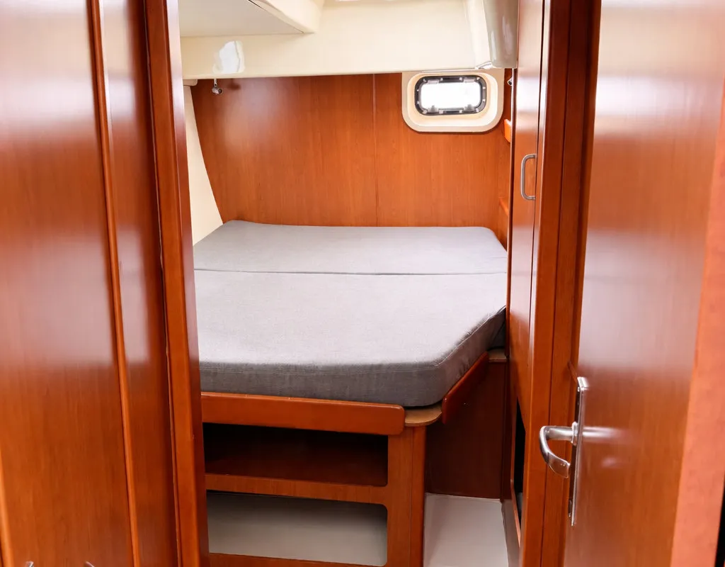 Cabin on Portals Vells, a Leopard 44 catamaran at Palma de Mallorca, Spain
