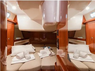 Cabin on Christianna VIII, a Ocean Star 60.1 sailboat at Athens, Greece