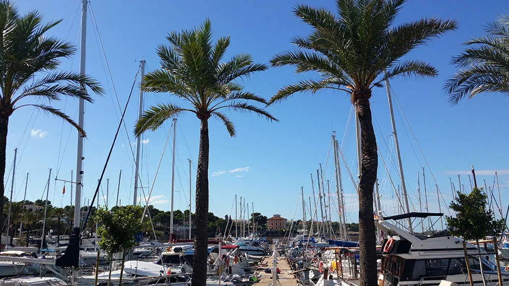 Quantum, a Bavaria Cruiser 50 sailboat at Llucmajor, Spain