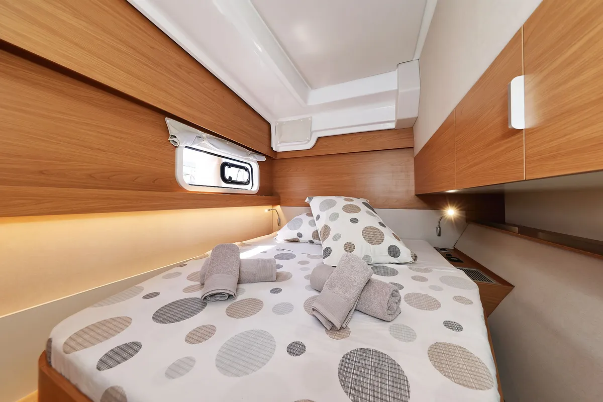 Cabin on Playtime - OW, a Bali Catspace OW catamaran at Općina Sukošan, Croatia