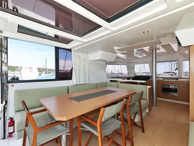 Salon of Playtime - OW, a Bali Catspace OW catamaran at Općina Sukošan, Croatia