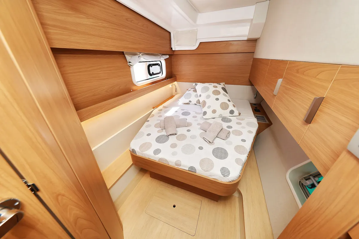 Cabin on Playtime - OW, a Bali Catspace OW catamaran at Općina Sukošan, Croatia