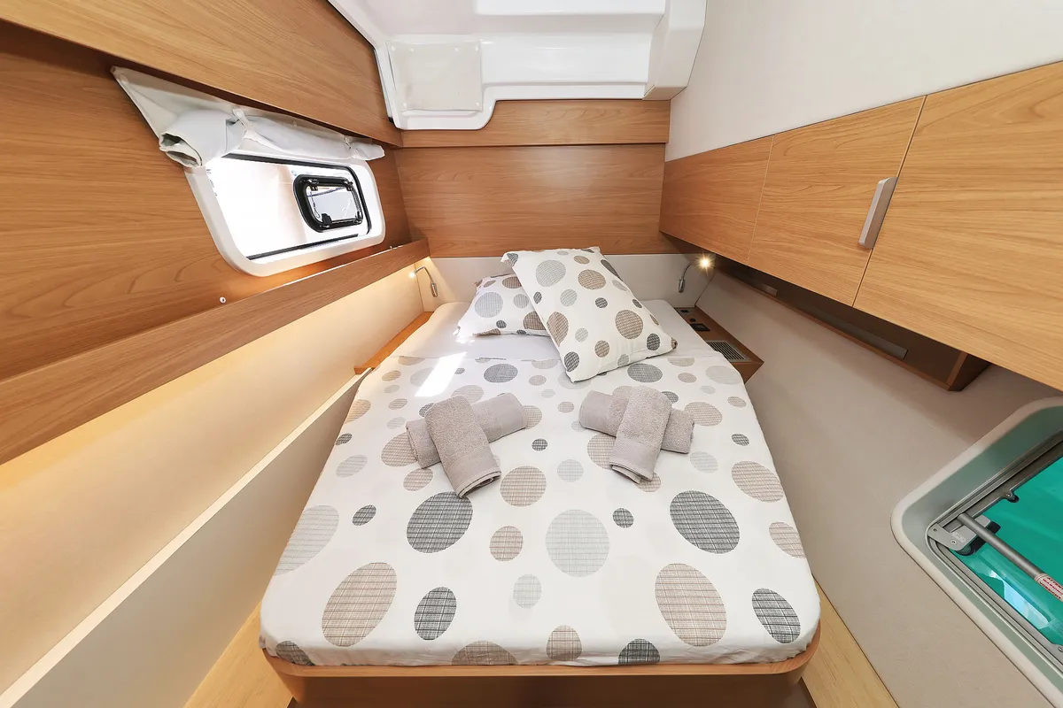 Cabin on Playtime - OW, a Bali Catspace OW catamaran at Općina Sukošan, Croatia