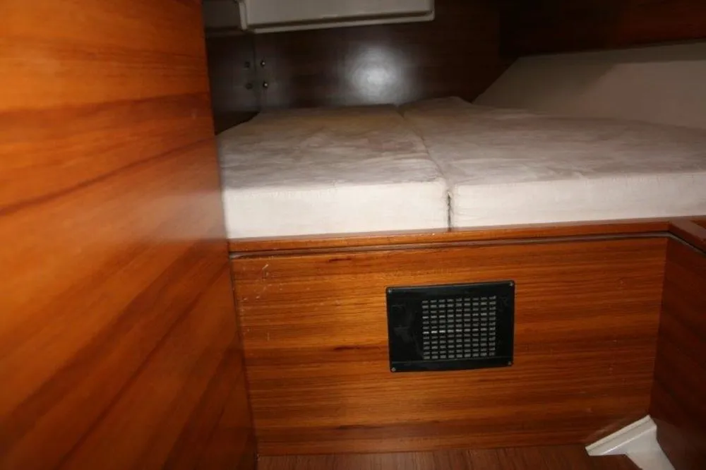 Cabin on Daddy's Toy, a AD Boats Salona 44 sailboat at Athens, Greece