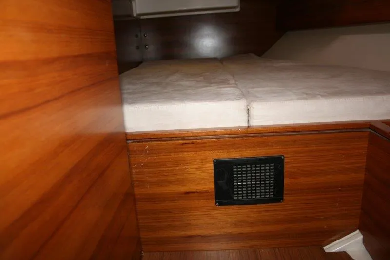 Cabin on Daddy's Toy, a AD Boats Salona 44 sailboat at Athens, Greece
