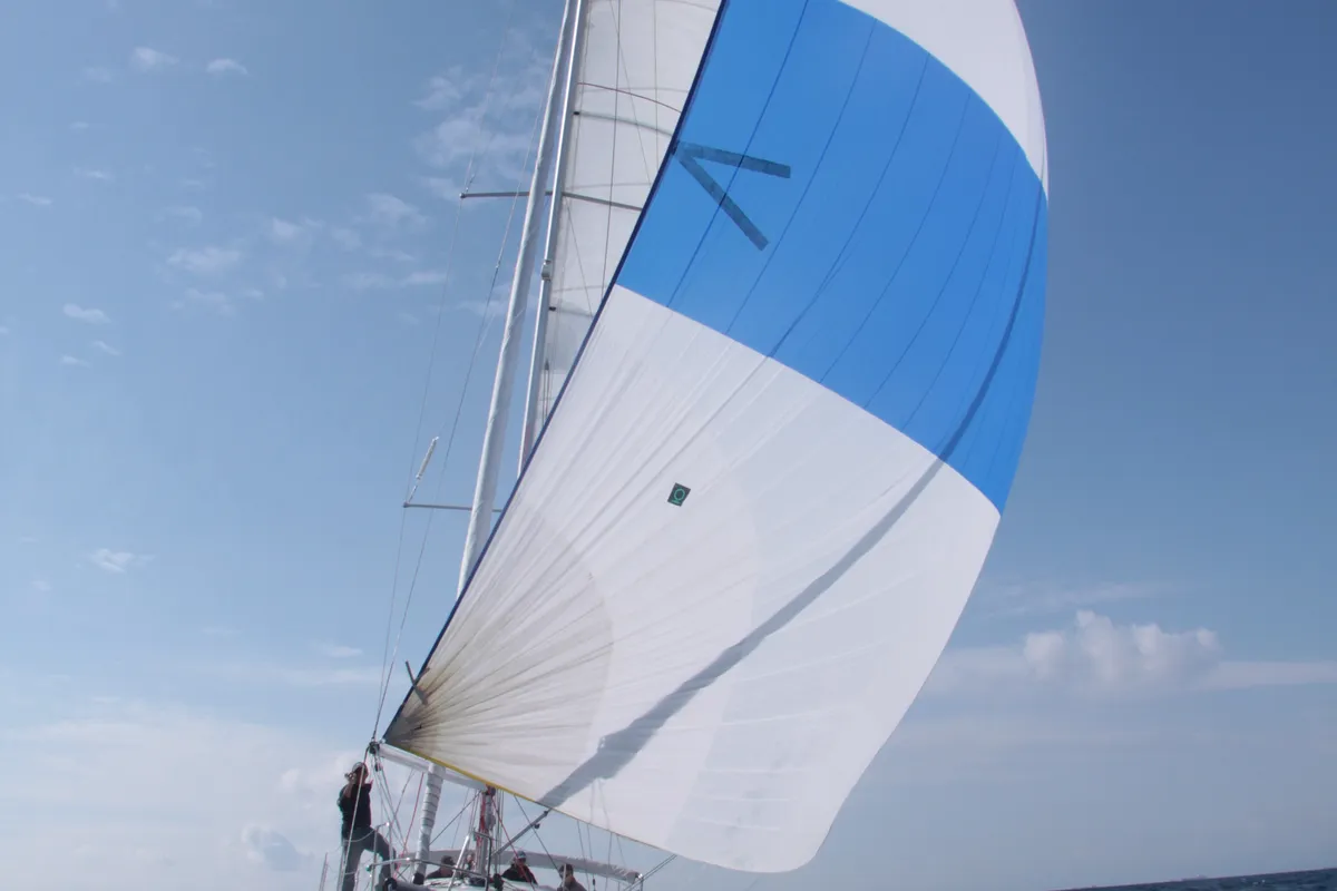 Exterior view of Daddy's Toy, a AD Boats Salona 44 sailboat at Athens, Greece