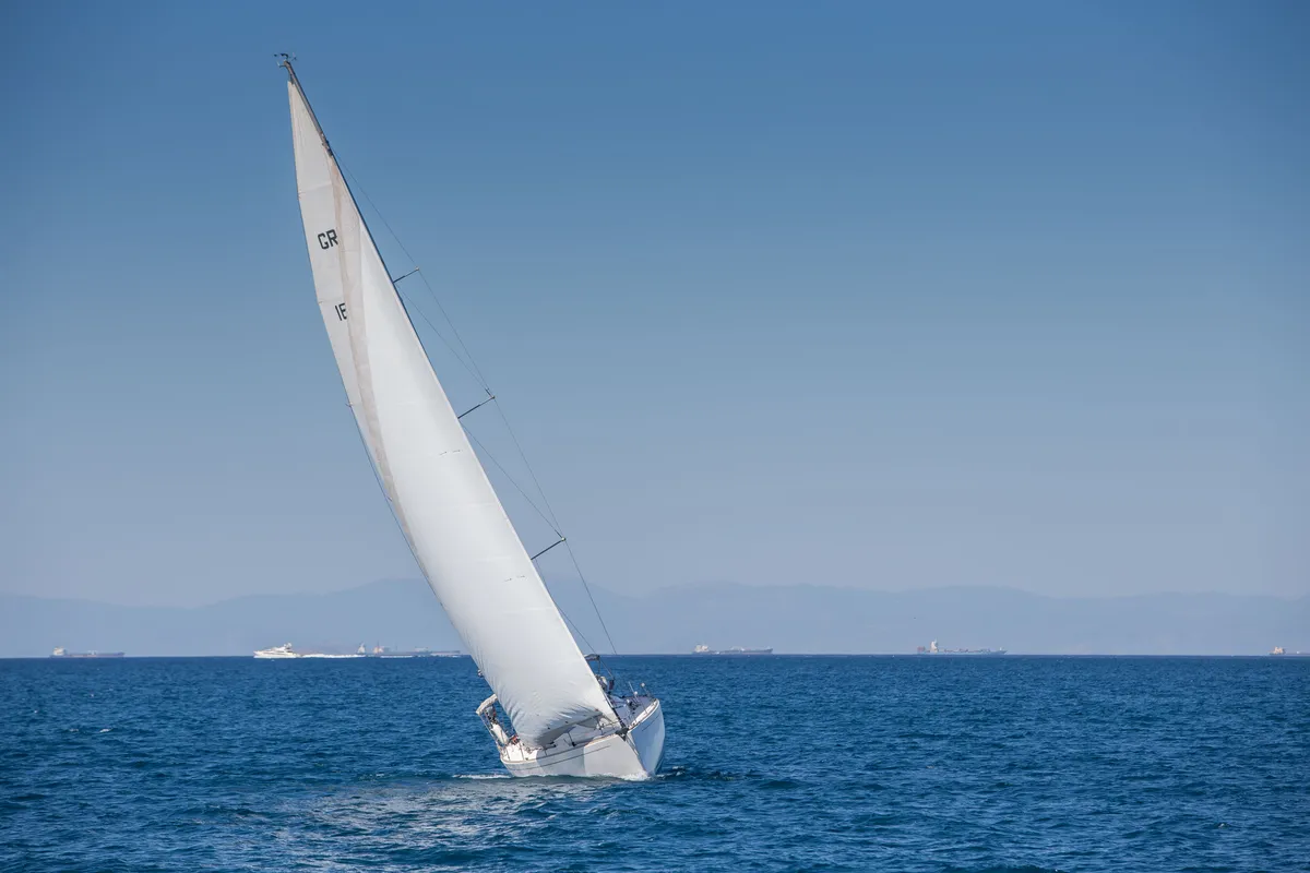 Exterior view of Daddy's Toy, a AD Boats Salona 44 sailboat at Athens, Greece
