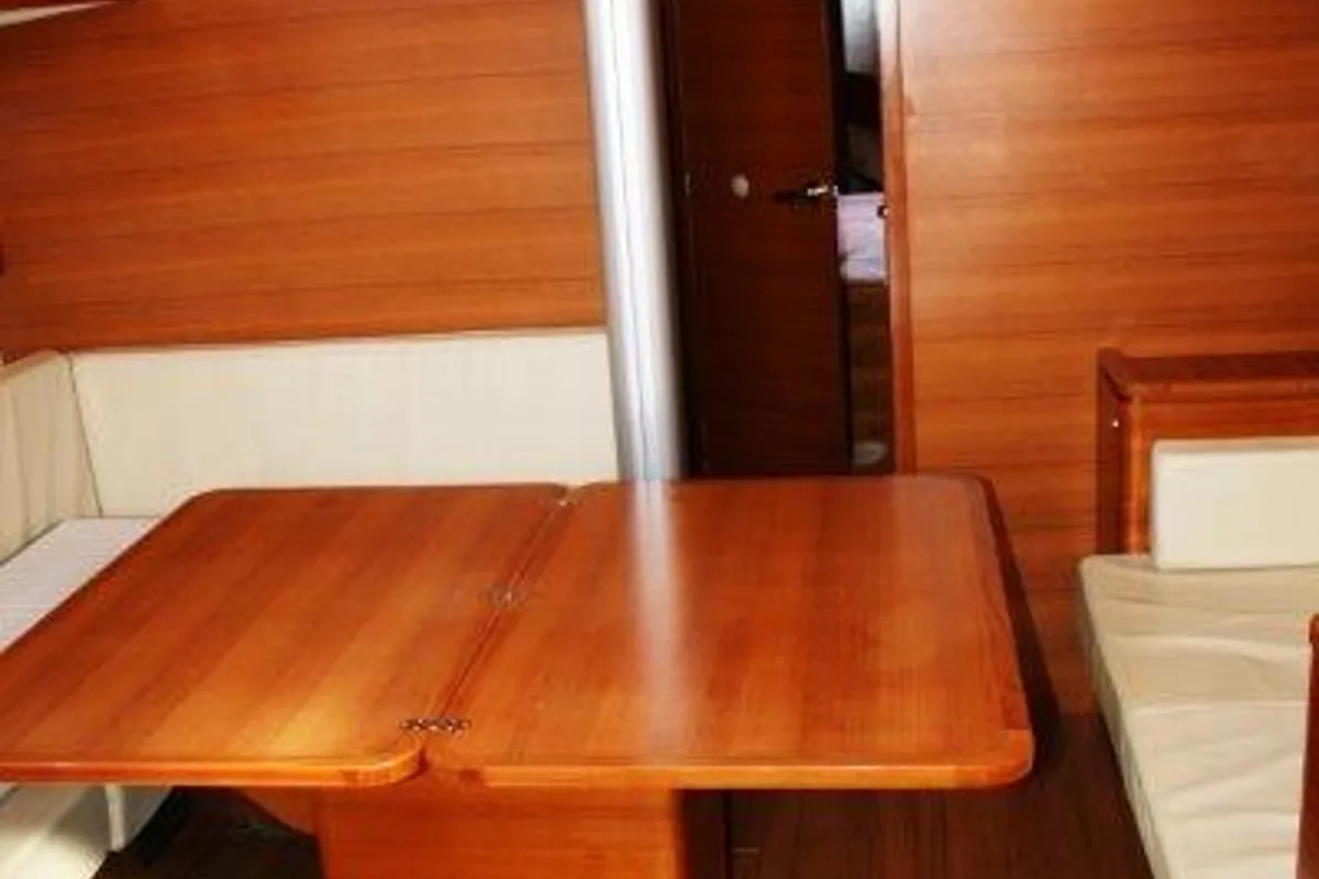 Salon of Daddy's Toy, a AD Boats Salona 44 sailboat at Athens, Greece