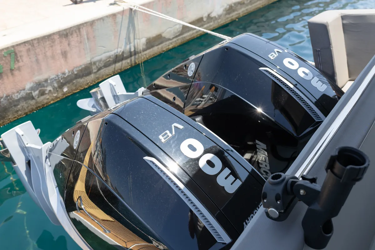 FALCON, a Beneteau Antares 11 OB motorboat at Općina Rogoznica, Croatia