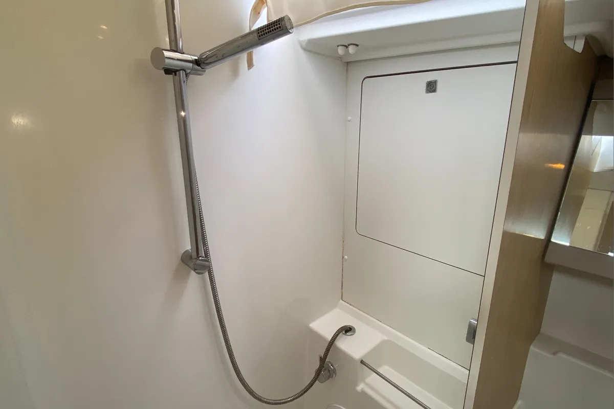 Head on Marty J, a Beneteau Oceanis 48 sailboat at Road Town, British Virgin Islands