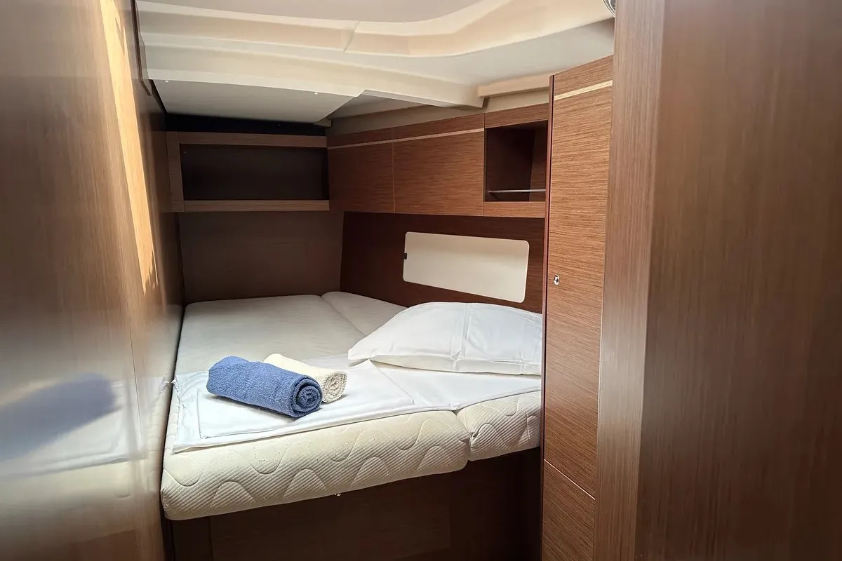 Cabin on BLUE SKY, a Beneteau Oceanis 46.1 sailboat at Dubrovnik, Croatia