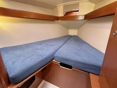 Cabin on Sunshine, a Beneteau Oceanis 31 sailboat at Barth, Germany