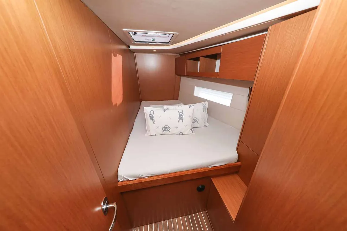 Cabin on Gogi-II, a Bavaria C50 Holiday sailboat at Grad Biograd na Moru, Croatia