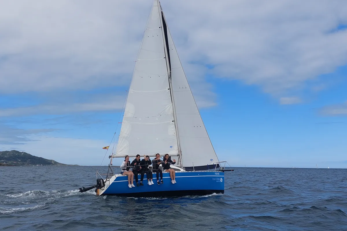 Exterior view of Comfort, a Gulet Yatlant 24 sailboat at Baiona, Spain