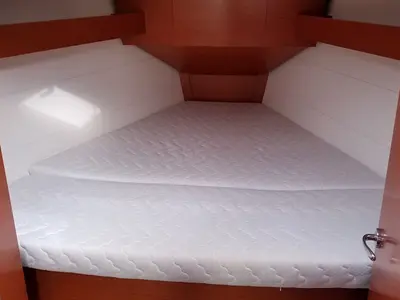 Cabin on Friday, a Dufour 350 GL sailboat at Fethiye, Turkey