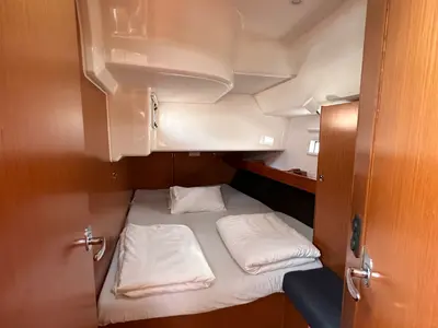 Cabin on Titan, a Bavaria Cruiser 46 sailboat at Općina Pakoštane, Croatia