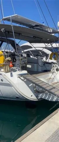 Marianthi M, a Bavaria 50 Cruiser sailboat at Municipal Unit of Lefkada, Greece
