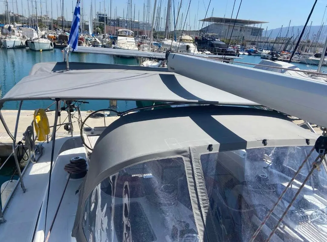 Marianthi M, a Bavaria 50 Cruiser sailboat at Municipal Unit of Lefkada, Greece