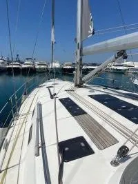 Marianthi M, a Bavaria 50 Cruiser sailboat at Municipal Unit of Lefkada, Greece