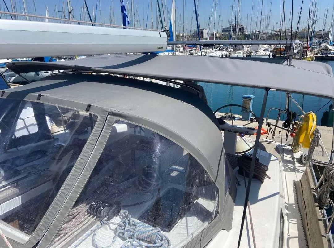 Marianthi M, a Bavaria 50 Cruiser sailboat at Municipal Unit of Lefkada, Greece