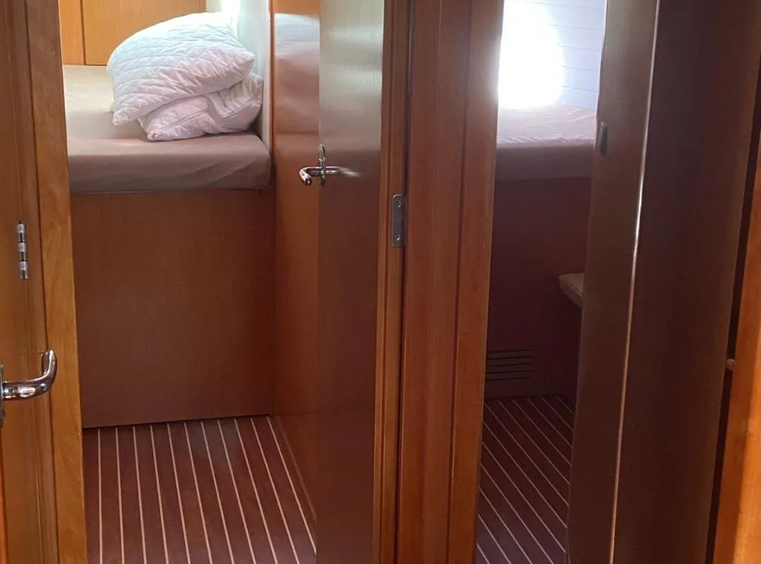 Marianthi M, a Bavaria 50 Cruiser sailboat at Municipal Unit of Lefkada, Greece