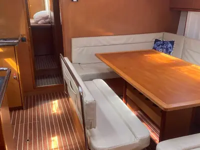 Marianthi M, a Bavaria 50 Cruiser sailboat at Municipal Unit of Lefkada, Greece