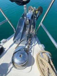 Marianthi M, a Bavaria 50 Cruiser sailboat at Municipal Unit of Lefkada, Greece