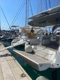 Marianthi M, a Bavaria 50 Cruiser sailboat at Municipal Unit of Lefkada, Greece