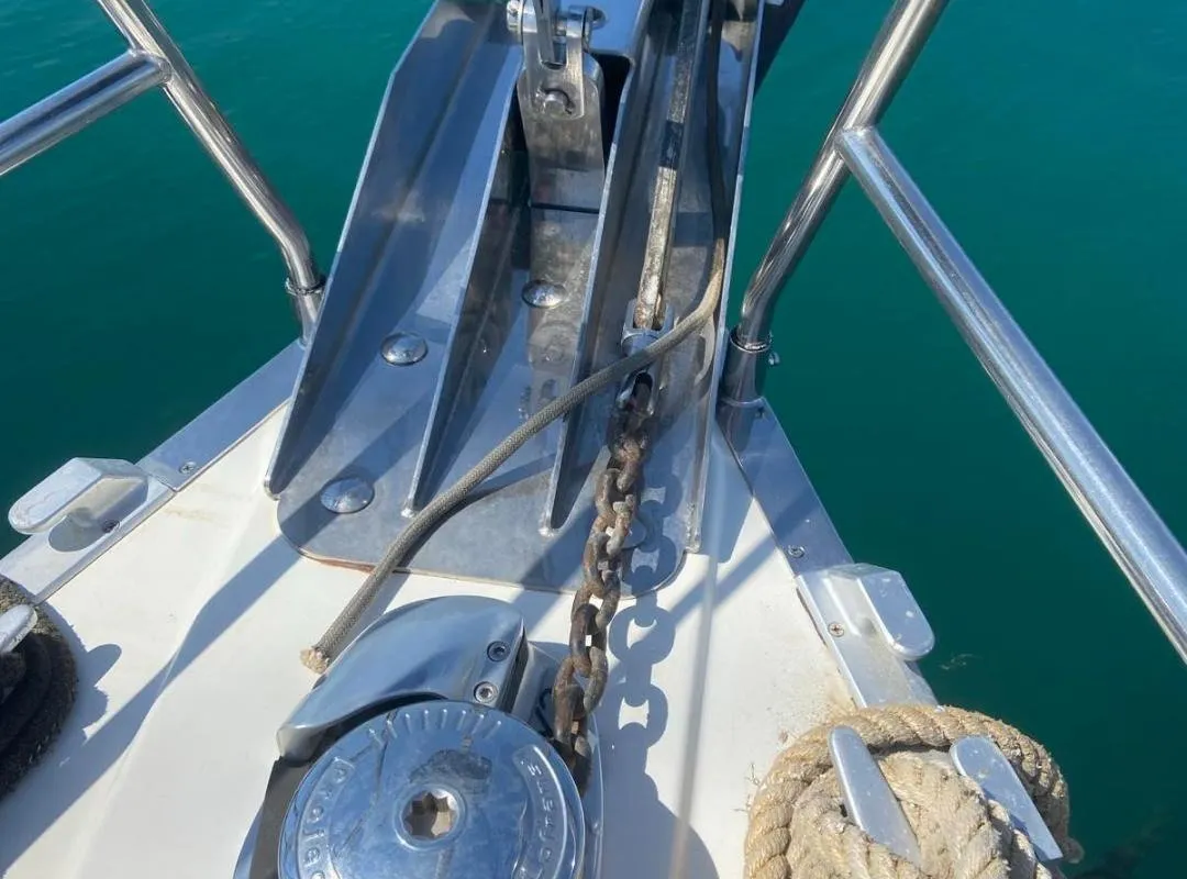 Marianthi M, a Bavaria 50 Cruiser sailboat at Municipal Unit of Lefkada, Greece