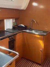 Marianthi M, a Bavaria 50 Cruiser sailboat at Municipal Unit of Lefkada, Greece