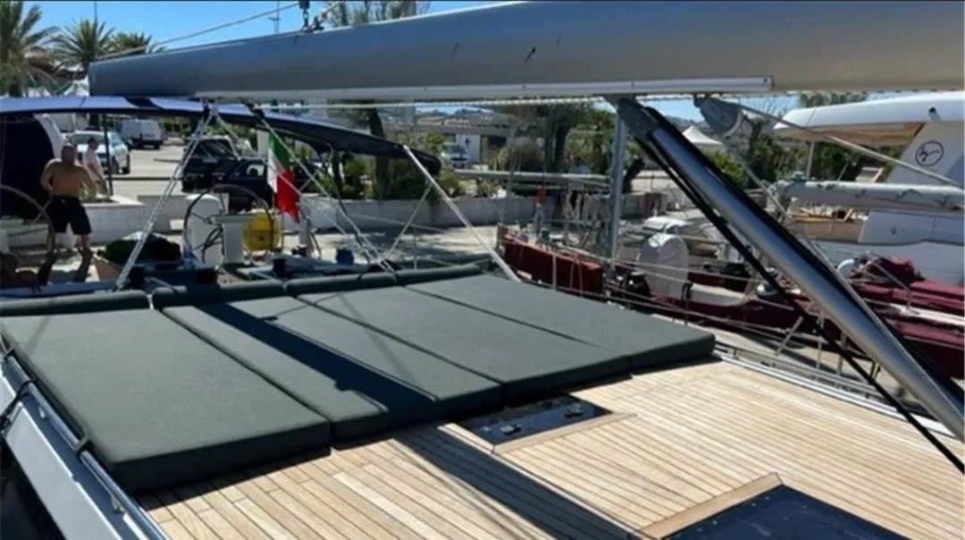 Rioja, a D&D Kufner 54.2 sailboat at Marina, Croatia