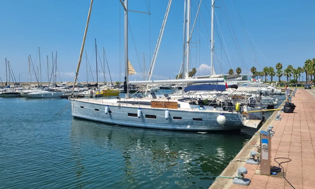 Rioja, a D&D Kufner 54.2 sailboat at Marina, Croatia
