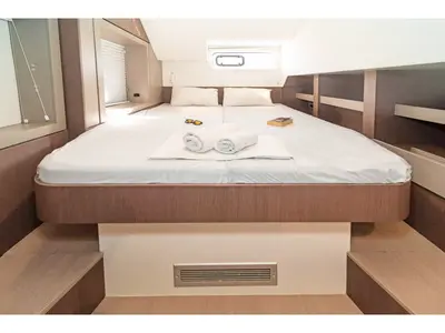 LOS ROQUES, a Bali 4.6 catamaran at Sant Antoni de Portmany, Spain
