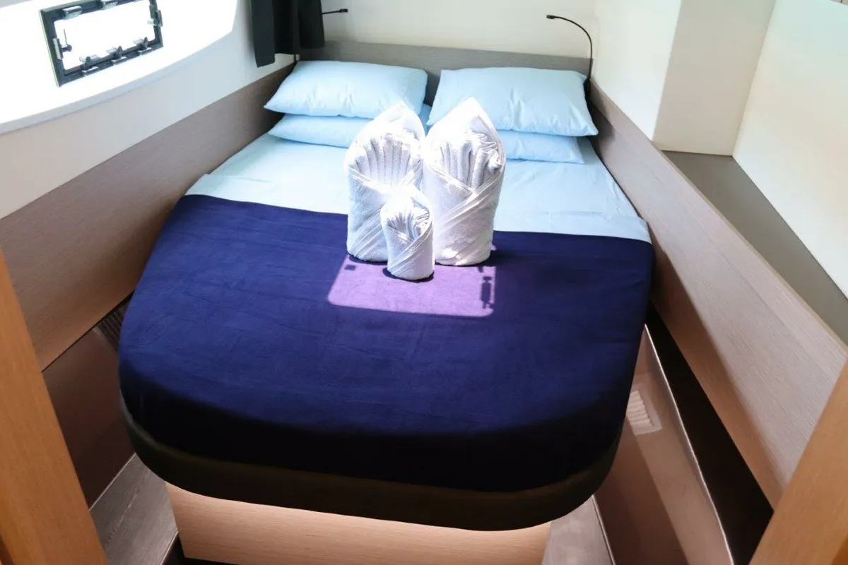 Head on Time Thief, a Fountaine Pajot Astrea 42 catamaran at Road Town, British Virgin Islands