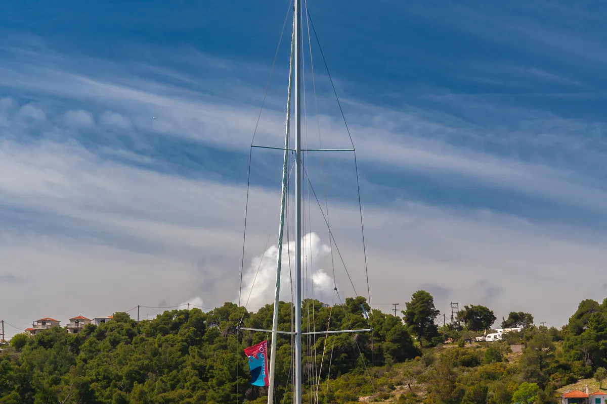 Aloha, a Beneteau Oceanis 51.1 sailboat at Municipal Unit of Lefkada, Greece