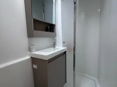 THE WAVE, a Fountaine Pajot Aura 51 catamaran at Athens, Greece