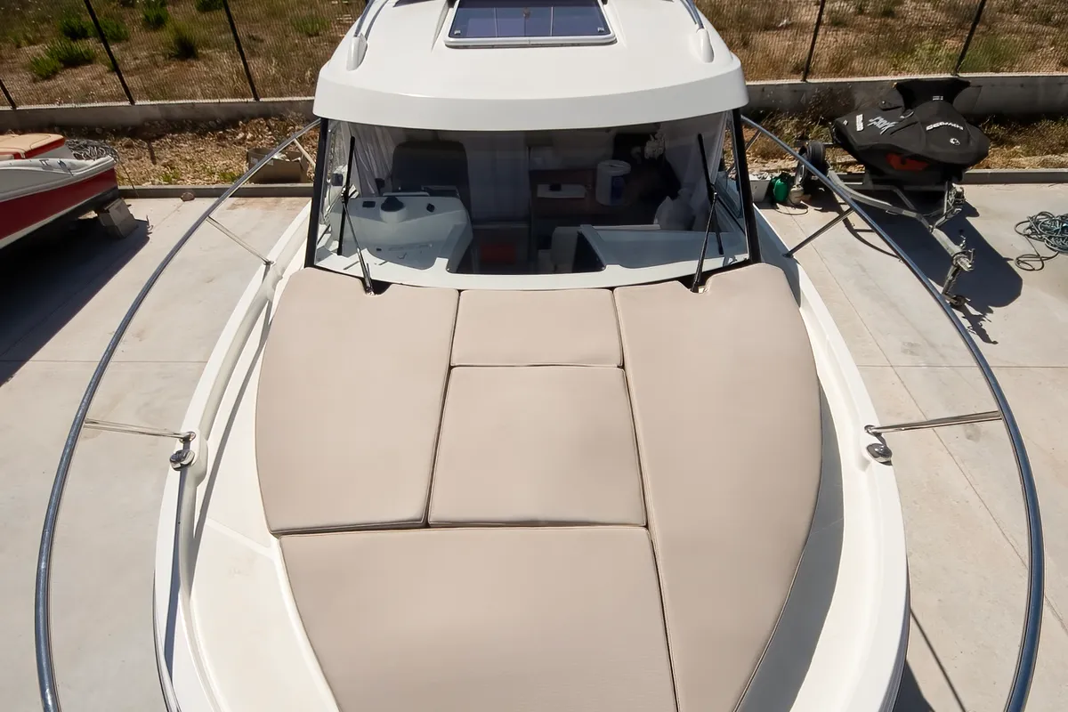 Nevera, a Beneteau Antares 8 OB motorboat at Tribunj, Croatia