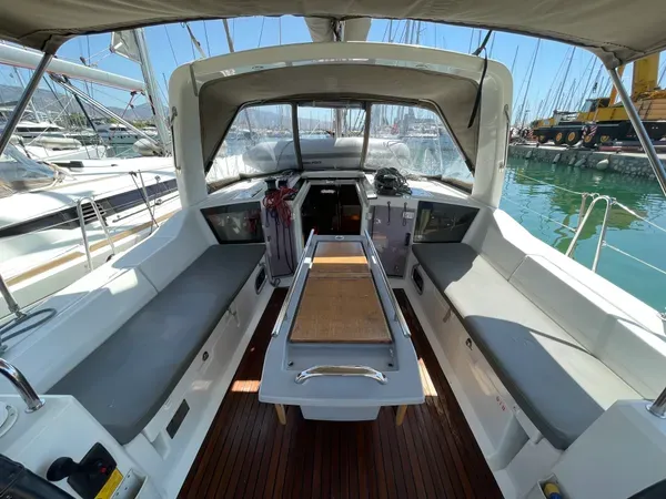 Black Lion, a Beneteau Oceanis 41.1 sailboat at Municipal Unit of Ellomenos, Greece