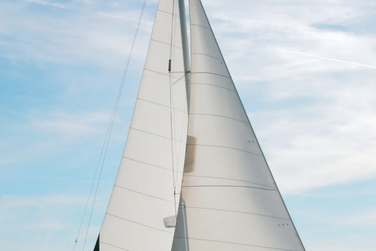 Foxi, a Bavaria 46 Cruiser sailboat at Heiligenhafen, Germany