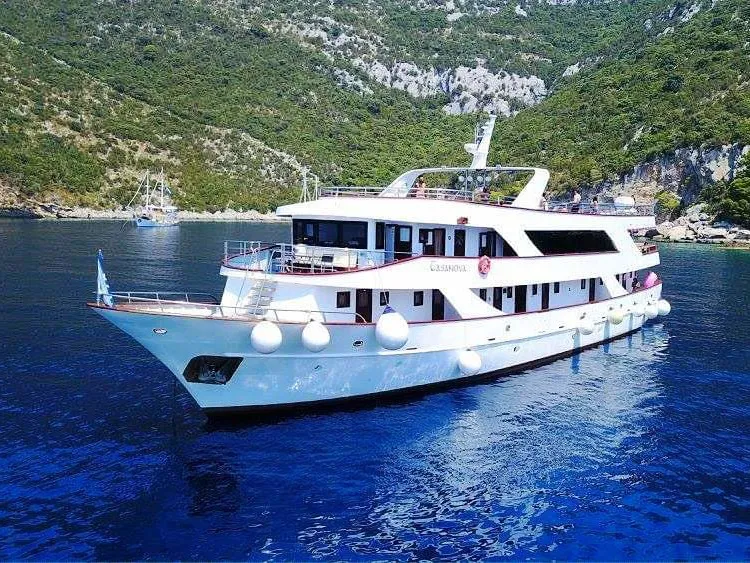 Casanova, a Motoryacht sailboat at Grad Trogir, Croatia