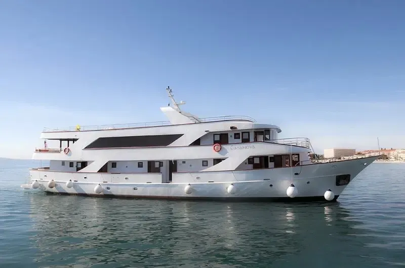 Casanova, a Motoryacht sailboat at Grad Trogir, Croatia