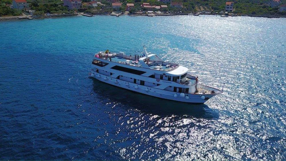Casanova, a Motoryacht sailboat at Grad Trogir, Croatia