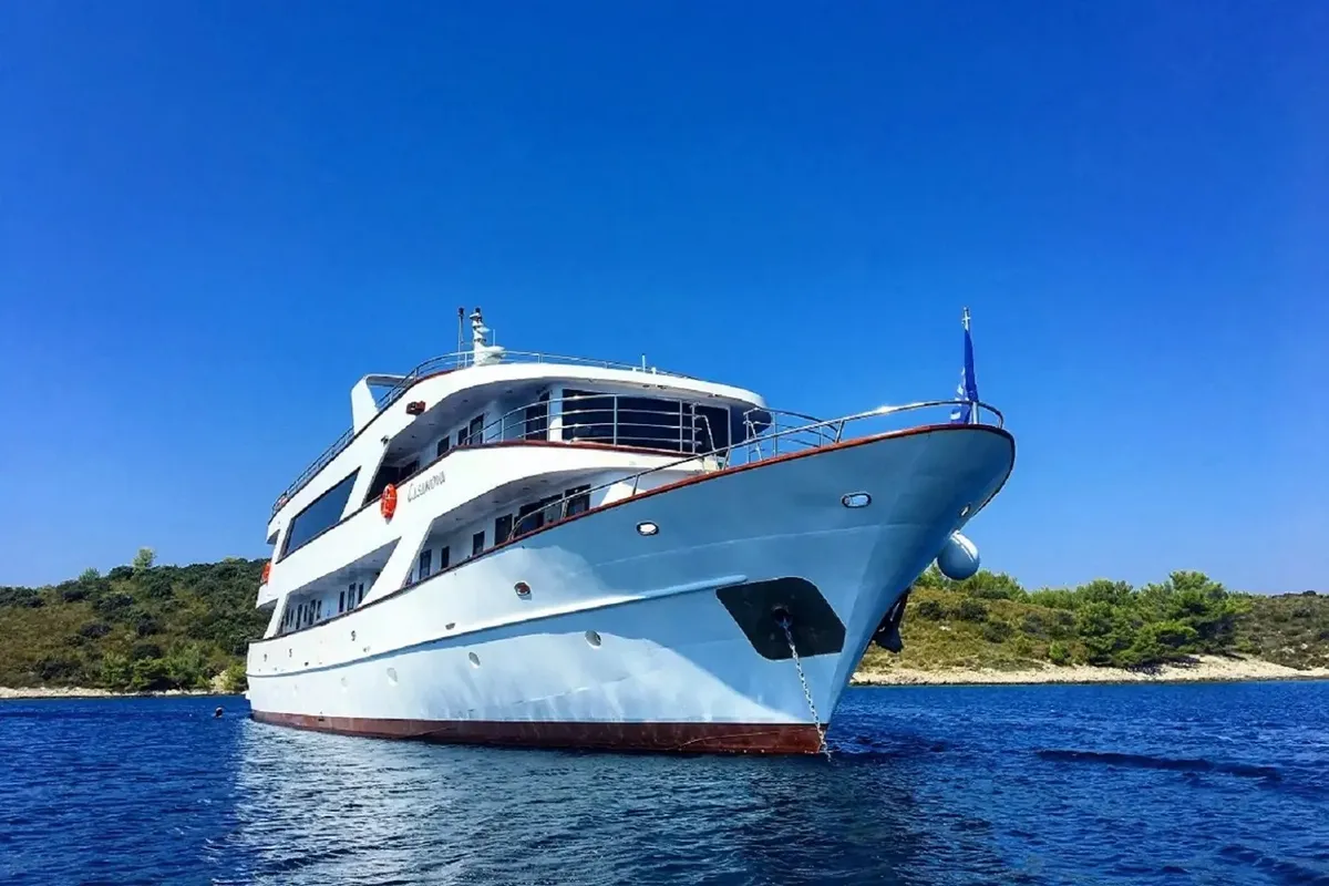 Casanova, a Motoryacht sailboat at Grad Trogir, Croatia