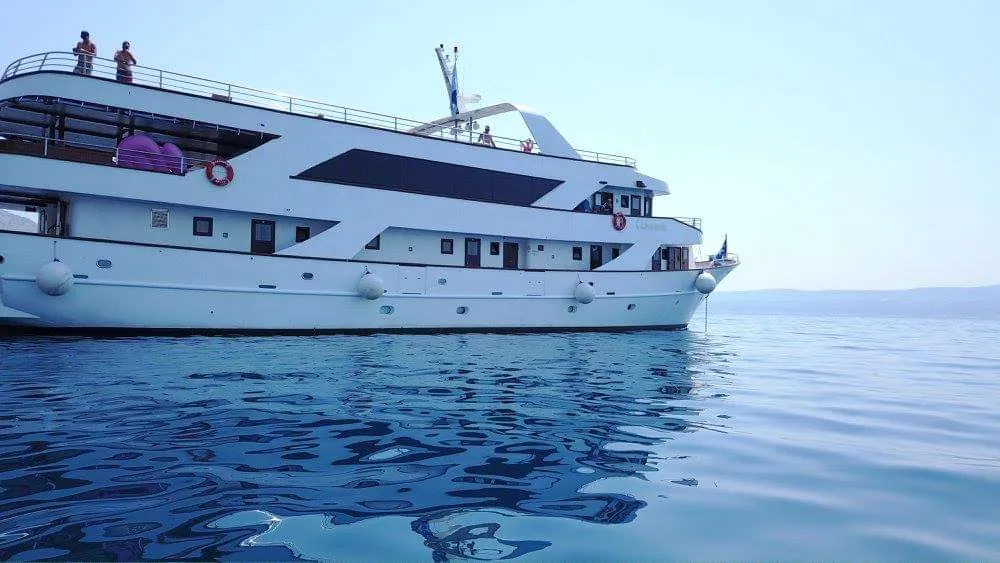 Casanova, a Motoryacht sailboat at Grad Trogir, Croatia