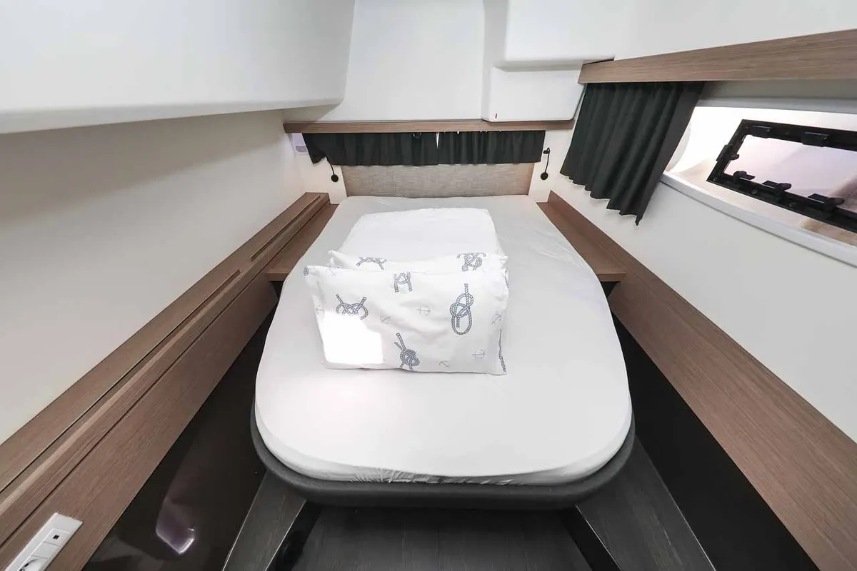 Cabin on Orion, a Fountaine Pajot Isla 40 catamaran at Grad Biograd na Moru, Croatia