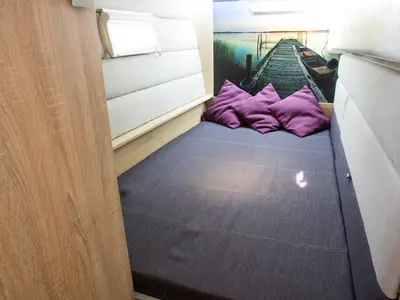 Cabin on Oceanis 461/3/3 Premium, a Delphia Yachts Nautika 1300 motor yacht at Wilkasy, Poland